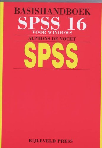 Basishandboek SPSS 16 voor Windows (Paperback)