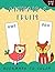 Animals and Fruits - bookmark to color age 3-5 by Mason Jones
