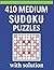 410 Medium Sudoku Puzzles W...