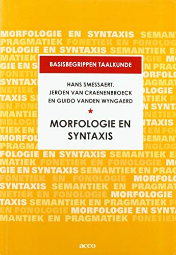 Morfologie en syntaxis (Paperback)