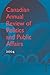 Canadian Annual Review of P...
