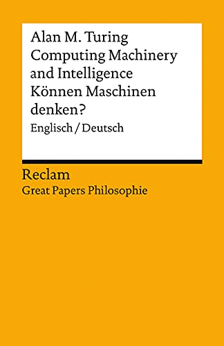 Computing Machinery and Intelligence Können Maschinen denken (Paperback)