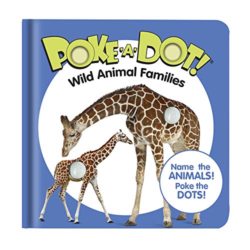 Poke-a-Dot! Wild Animal Families (Board book)