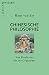 Chinesische Philosophie. Von Konfuzius bis zur Gegenwart by Hans van Ess