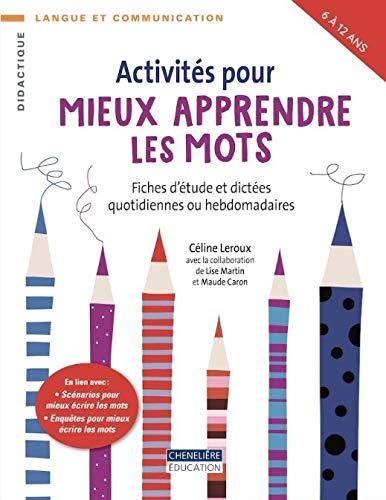 Activités pour mieux apprendre les mots (Paperback)