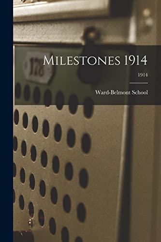 Milestones 1914; 1914 (Paperback)