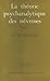 La Théorie psychanalytique ...