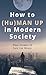 How to (Hu)Man Up in Modern Society by Logan Cohen