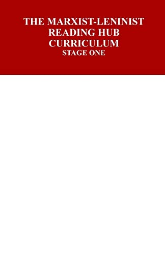 The Marxist-Leninist Reading Hub Curriculum: Stage One (Paperback)