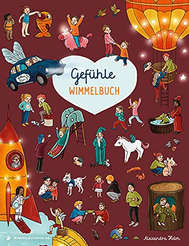 Gefühle Wimmelbuch (Hardcover)