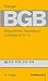 Burgerliches Gesetzbuch Mit Einfuhrungsgesetz Und Nebengesetz... by Christian Gomille