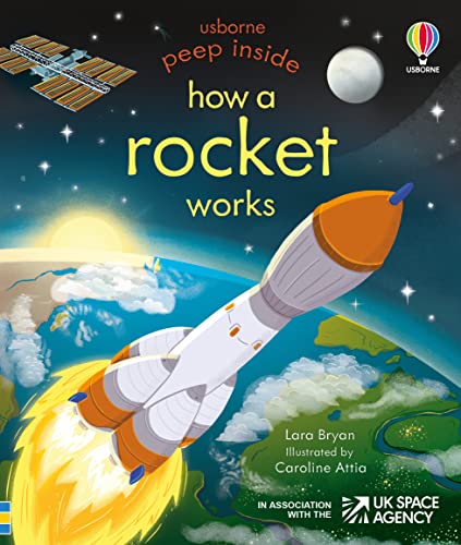 Peep Inside how a rocket works (Board Book)