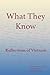 What They Know by Rebecca Dean
