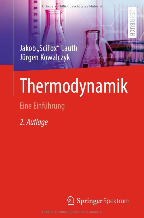Thermodynamik: Eine Einführung (German Edition)