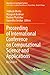 Proceeding of International Conference on Computational Scien... by Subhash Bhalla