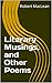 Literary Musings, and Other...
