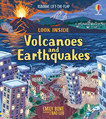 Look Inside Volcanoes and Earthquakes (Hardcover)