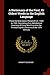A Dictionary of the First, Or Oldest Words in the English Lan... by Herbert Coleridge