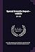 Special Scientific Report--...