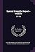 Special Scientific Report--...