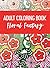 Adult Coloring Book: Floral...