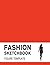 Fashion Sketchbook with Figure Template: Fashion Sketchpad with lightly drawn Large Croquis for Fashion Designers (Fashion Models)