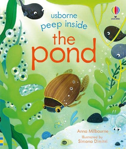 Usborne Peep Inside the Pond. (Board Book)