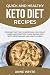 Quick and Healthy Keto Diet...