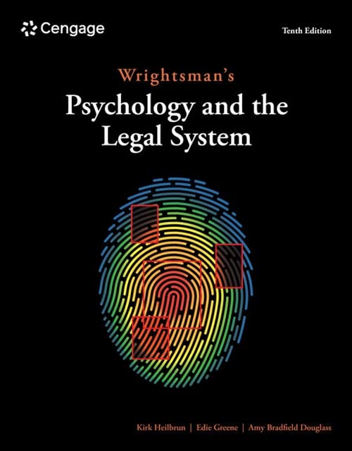 Wrightsman's Psychology and the Legal System (Paperback)