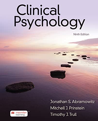 Clinical Psychology: A Scientific, Multicultural, and Life-Span Perspective (Paperback)