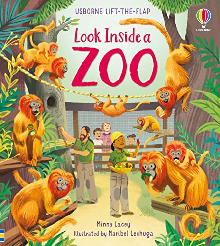 Look Inside a Zoo (Board Book)