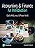 Accounting and Finance: An Introduction