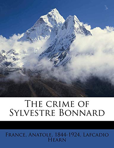 The crime of Sylvestre Bonnard