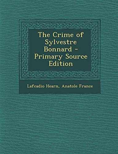 The Crime of Sylvestre Bonnard