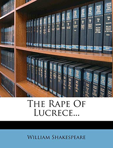 The Rape Of Lucrece...
