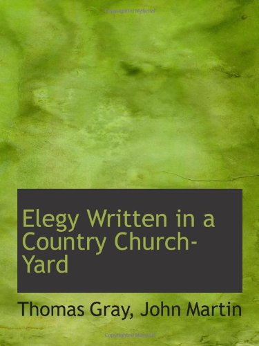 Elegy Written in a Country Church-Yard