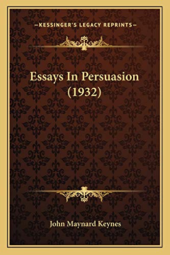 Essays In Persuasion