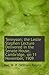 Tennyson; the Leslie Stephen Lecture Delivered in the Senate House, Cambridge, on 11 November, 1909