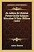 An Address To Christian Parents On The Religious Education Of Their Children (1821)
