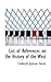 List of References on the History of the West