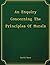 An Enquiry Concerning The Principles Of Morals