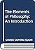 The Elements of Philosophy