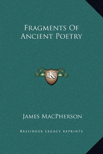 Fragments Of Ancient Poetry