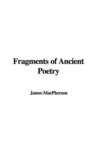 Fragments of Ancient Poetry