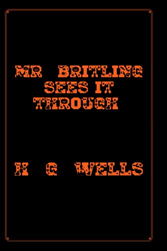 Mr. Britling Sees It Through: Happy Halloween