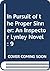 In Pursuit Of The Proper Sinner: Signed