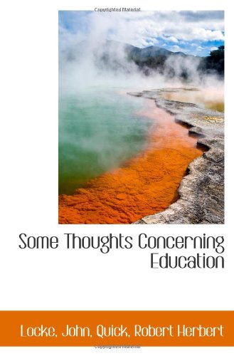 Some Thoughts Concerning Education