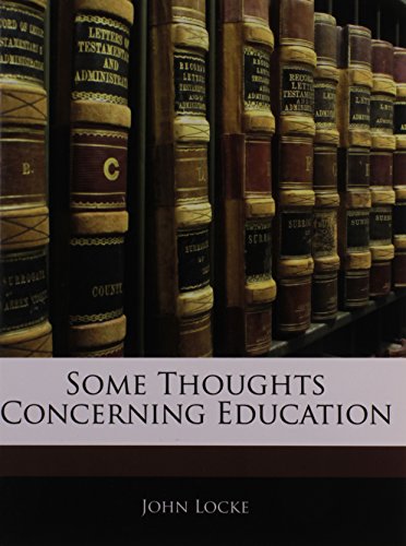 Some Thoughts Concerning Education