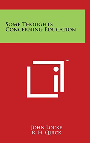 Some Thoughts Concerning Education