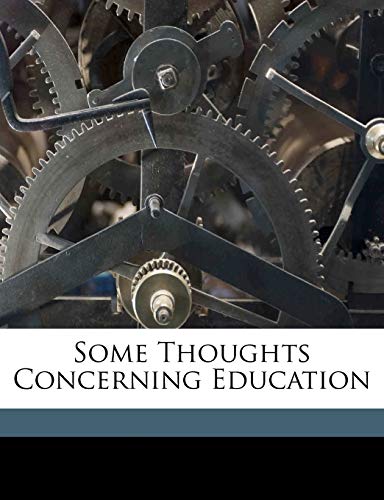 Some thoughts concerning education